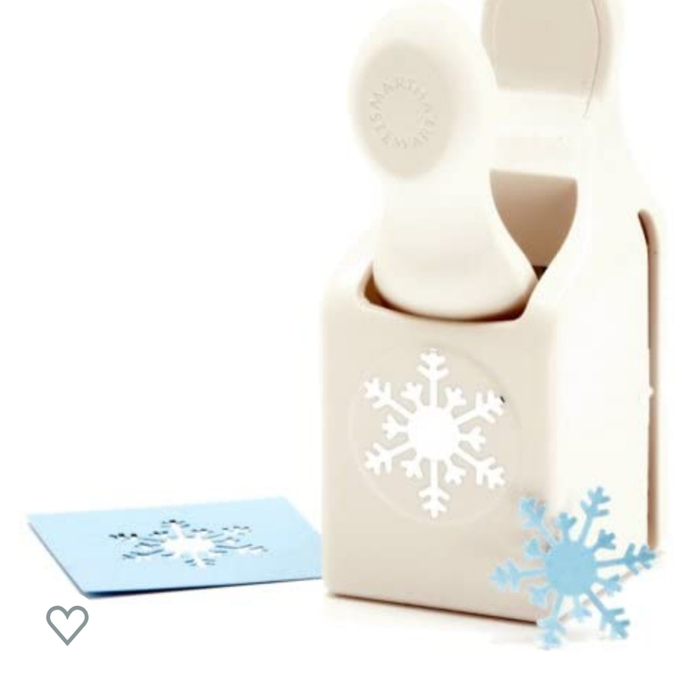 Collectable Martha Stewart Arctic Snowflake Punch for scrapbooking and crafts